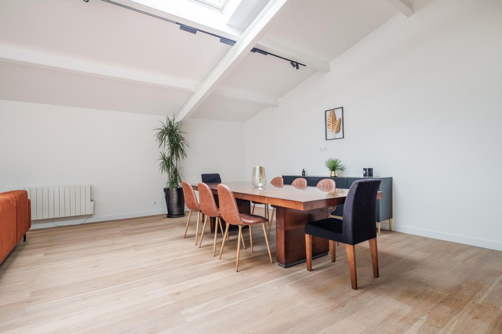 Chaleureux Appartement Pour 6Pers #4 Asnieres-sur-Seine Luaran gambar